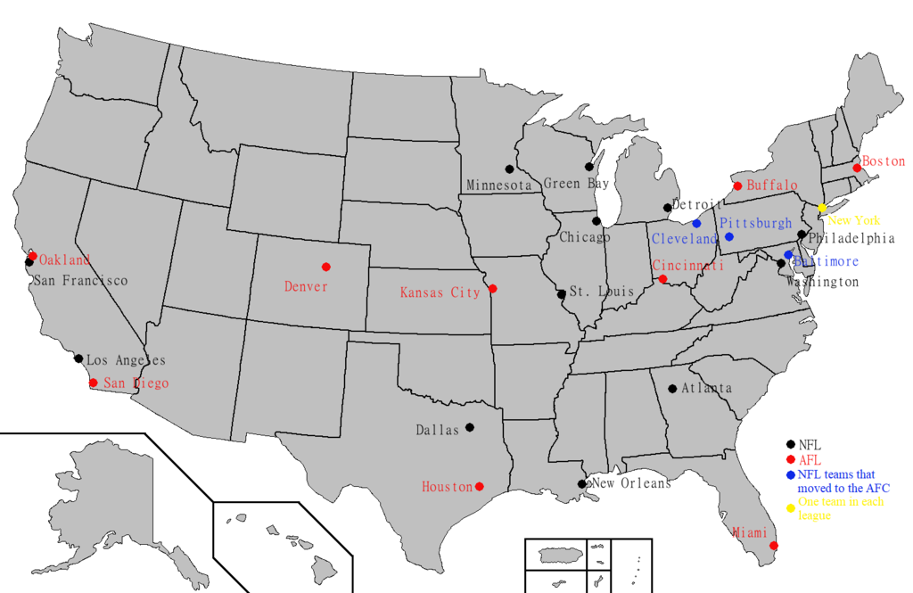NFL Map